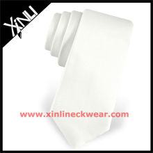 2013 new wholesale silk ties skinny white tie